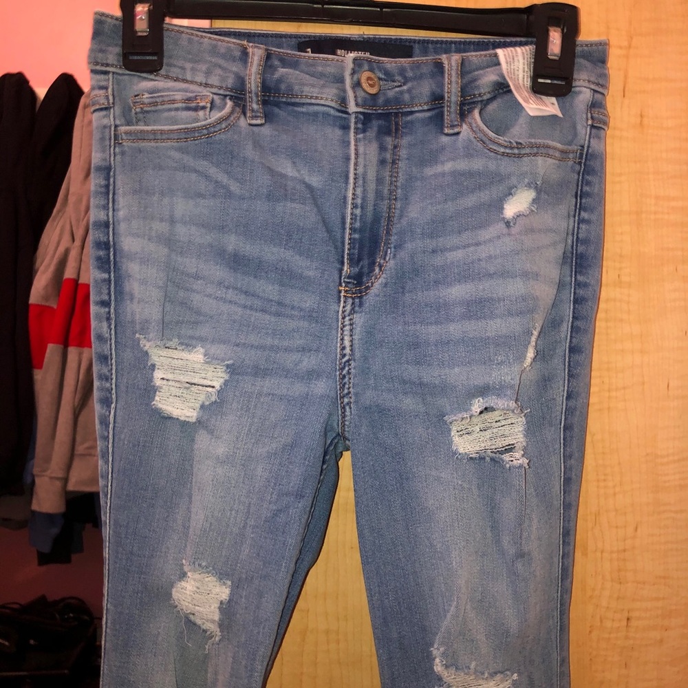 Blue Ripped Jeans